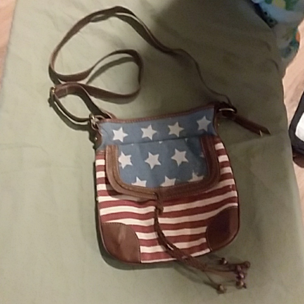 America flag purse